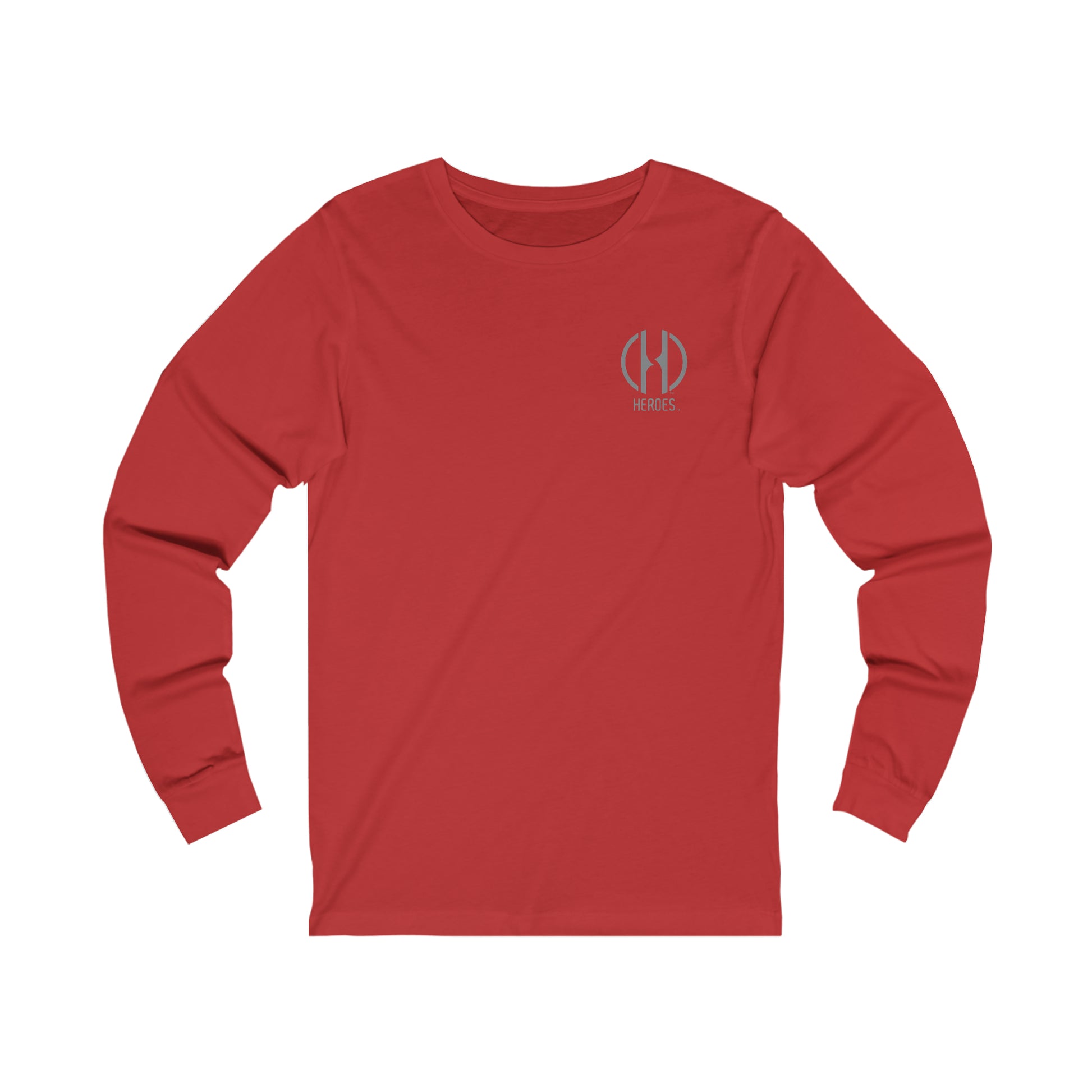 HEROES Unisex Jersey Long Sleeve Tee - Making It Happen Foundation Inc.