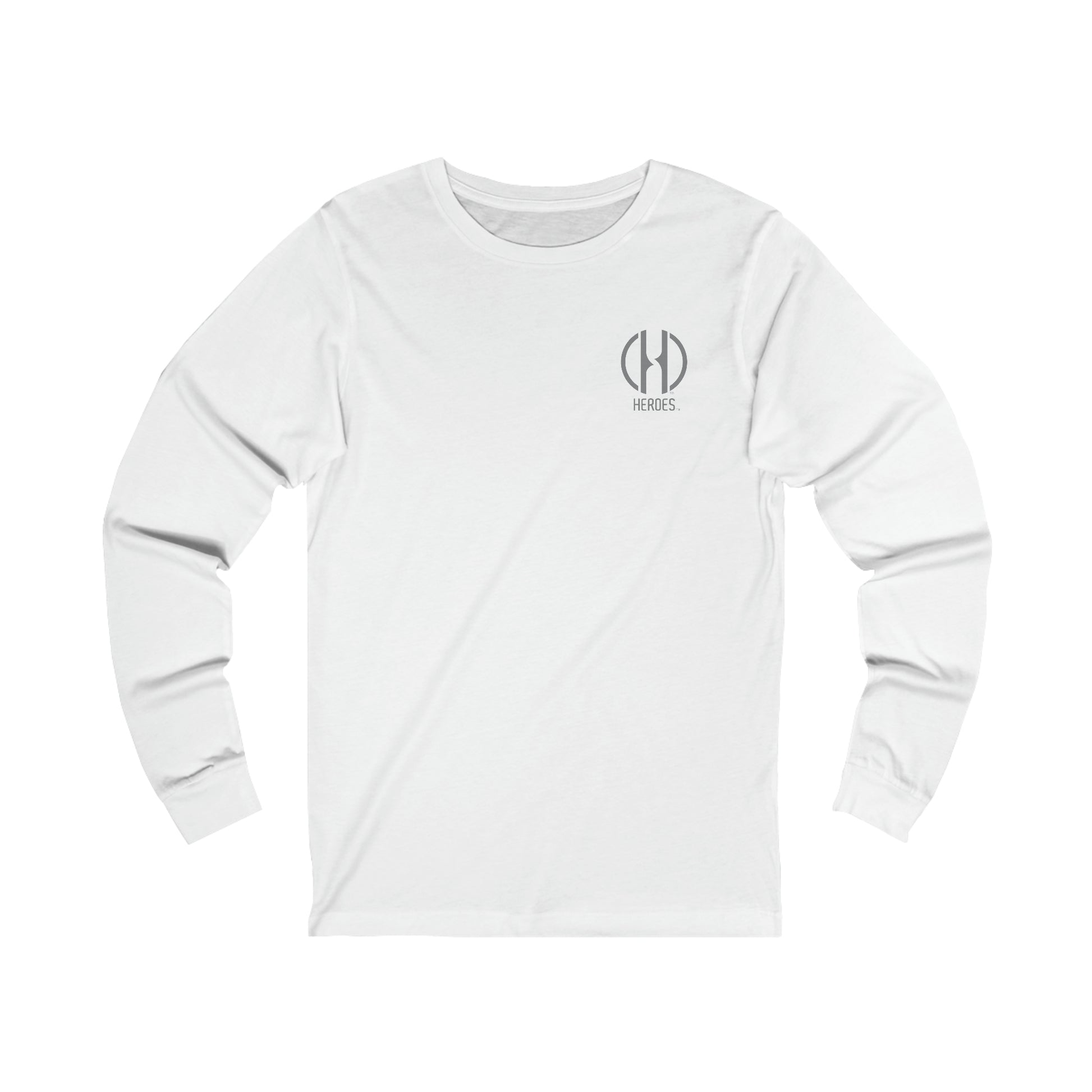 HEROES Unisex Jersey Long Sleeve Tee - Making It Happen Foundation Inc.