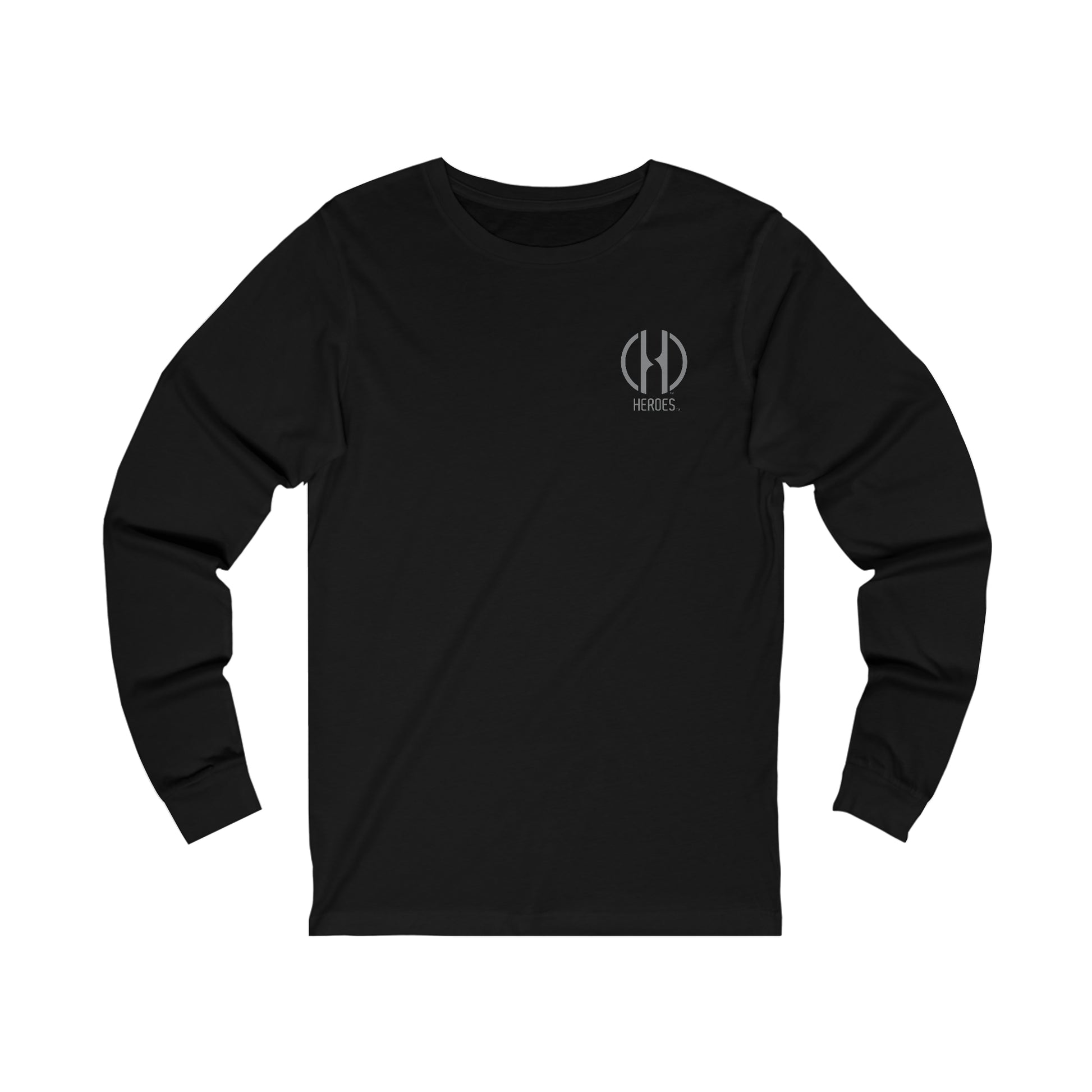 HEROES Unisex Jersey Long Sleeve Tee - Making It Happen Foundation Inc.