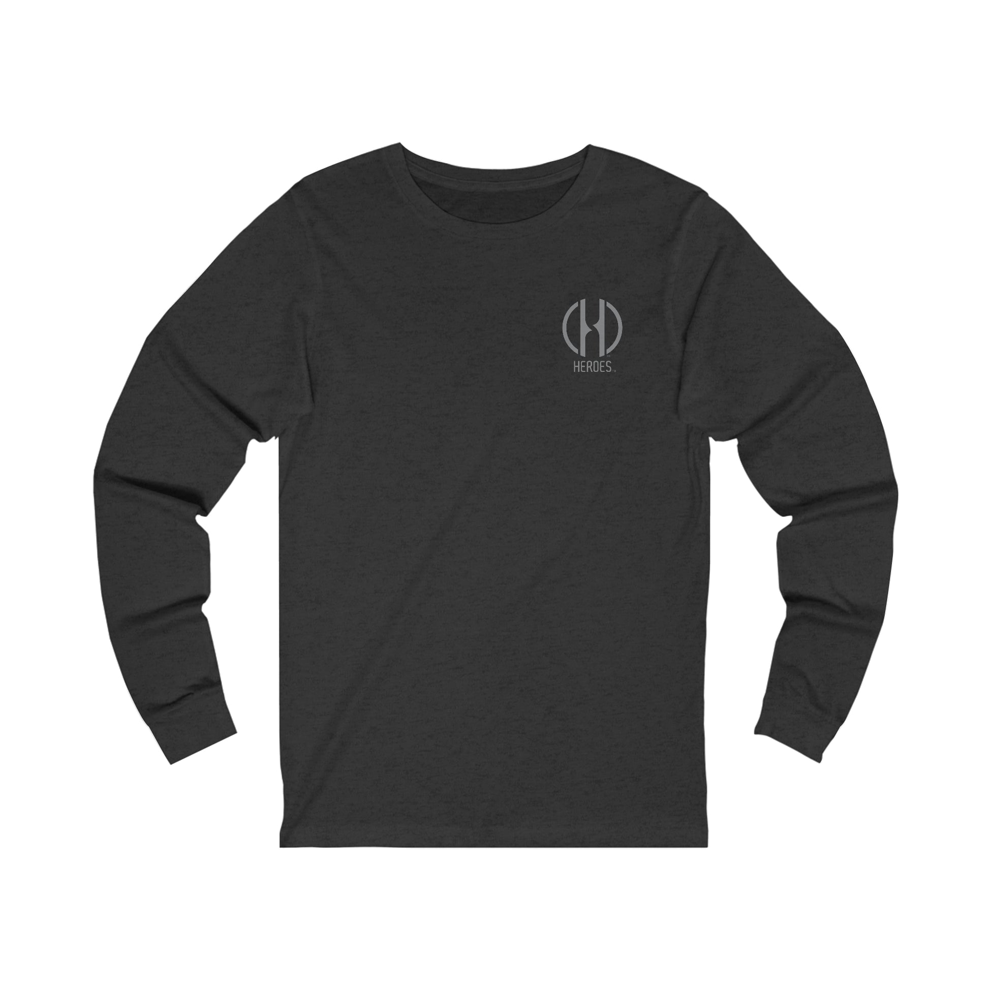 HEROES Unisex Jersey Long Sleeve Tee - Making It Happen Foundation Inc.