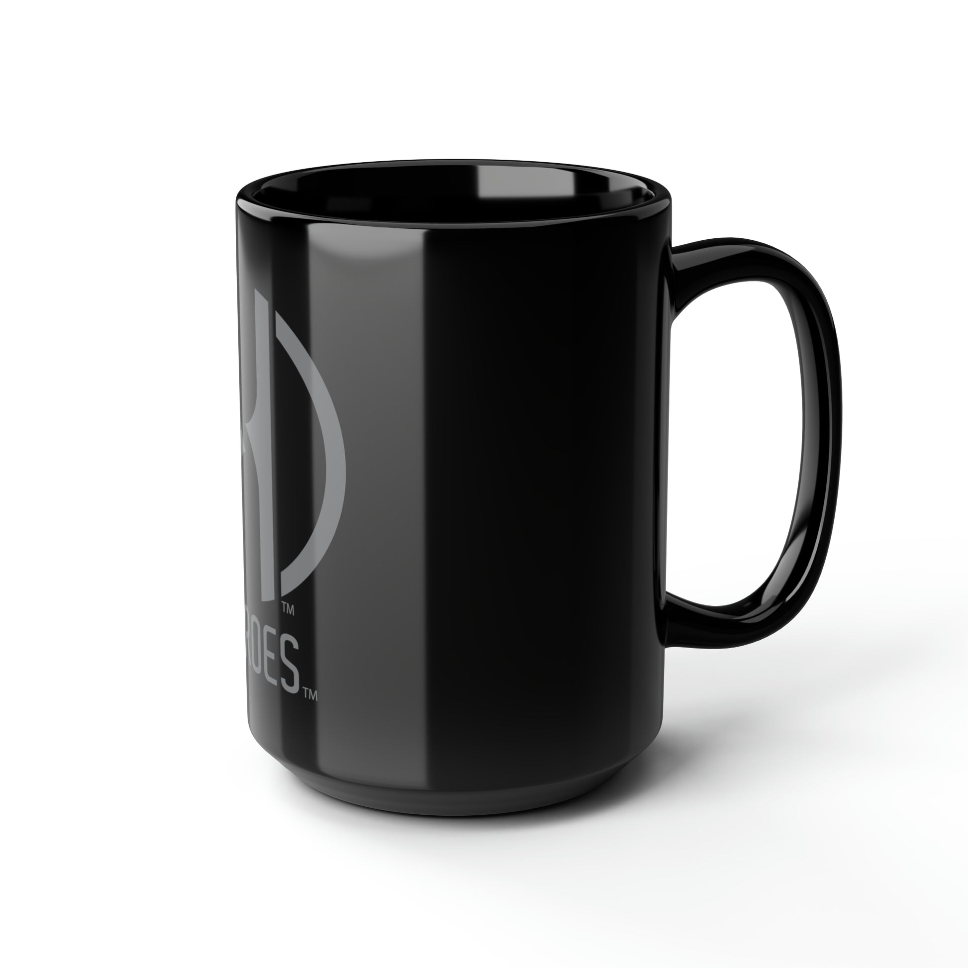 HEROES Black Mug, 15oz - Making It Happen Foundation Inc.